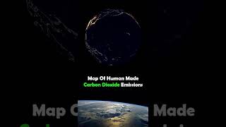 Map Of Human Made Carbon Dioxide Emissions