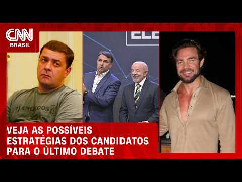 O que esperar do último debate entre Flávio e Lula? Analistas explicam | HORA H