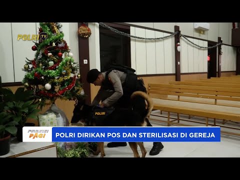 POLRES PEMALANG DIRIKAN POS DI 4 LOKASI STRATEGIS DAN MELAKUKAN STRELISASI GEREJA