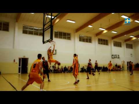 Sebastian Walda amazing dunks. Trefl Sopot - Politechnika Gdańska