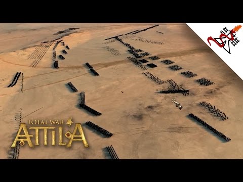 Total War: Attila - Massive Land Battle | Multiplayer Gameplay