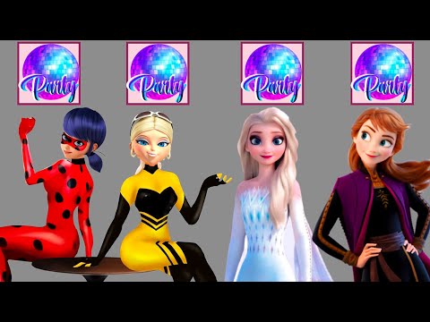 ✨Epic Glow Up! Elsa, Anna, Ladybug & Queen Bee Party Fashion 🎉