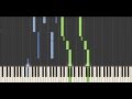 Yann Tiersen - Le Matin (Synthesia tutorial)
