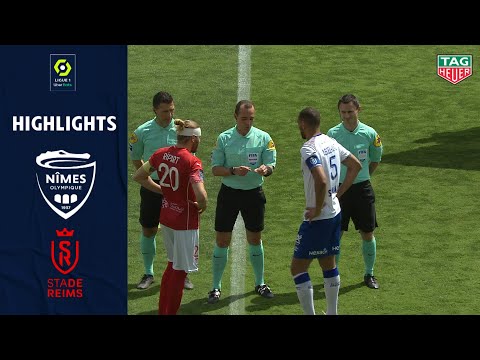NÎMES OLYMPIQUE - STADE DE REIMS (2 - 2) - Highlights - (NO - SdR) / 2020-2021
