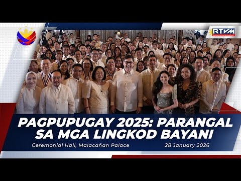 Pagpupugay 2025: Parangal sa mga Lingkod Bayani