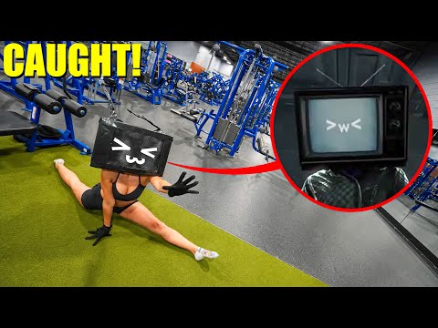 I CAUGHT TV WOMAN BEING SUS AT THE GYM! (SKIBIDI MOVIE)