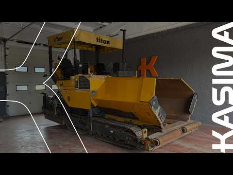 Titan 325 EPM, paving machinery