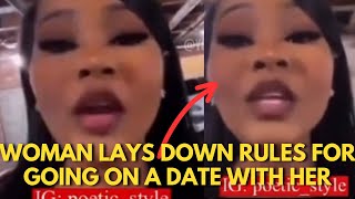 Woman DEMANDS To Be Treated Like A Lady On Dates