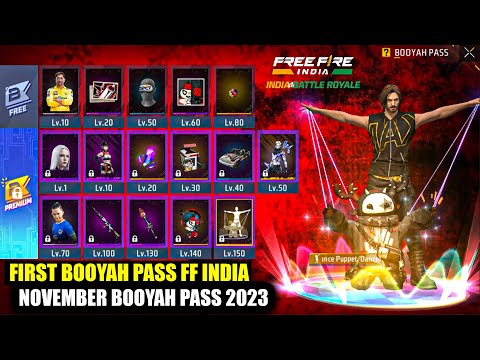 Booyah Pass Season 11 Full Review - हिंदी | November month Booyah Pass 2023