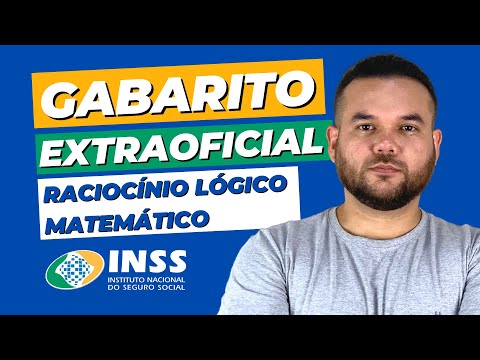 CORREÇÃO EXTRAOFICIAL CONCURSO INSS 2022 - PROVA DE RLM