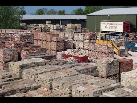 Walstra antieke bouwmaterialen Bolsward Drone Video