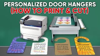 How to Print and Cut Door Hangers (Personalized)