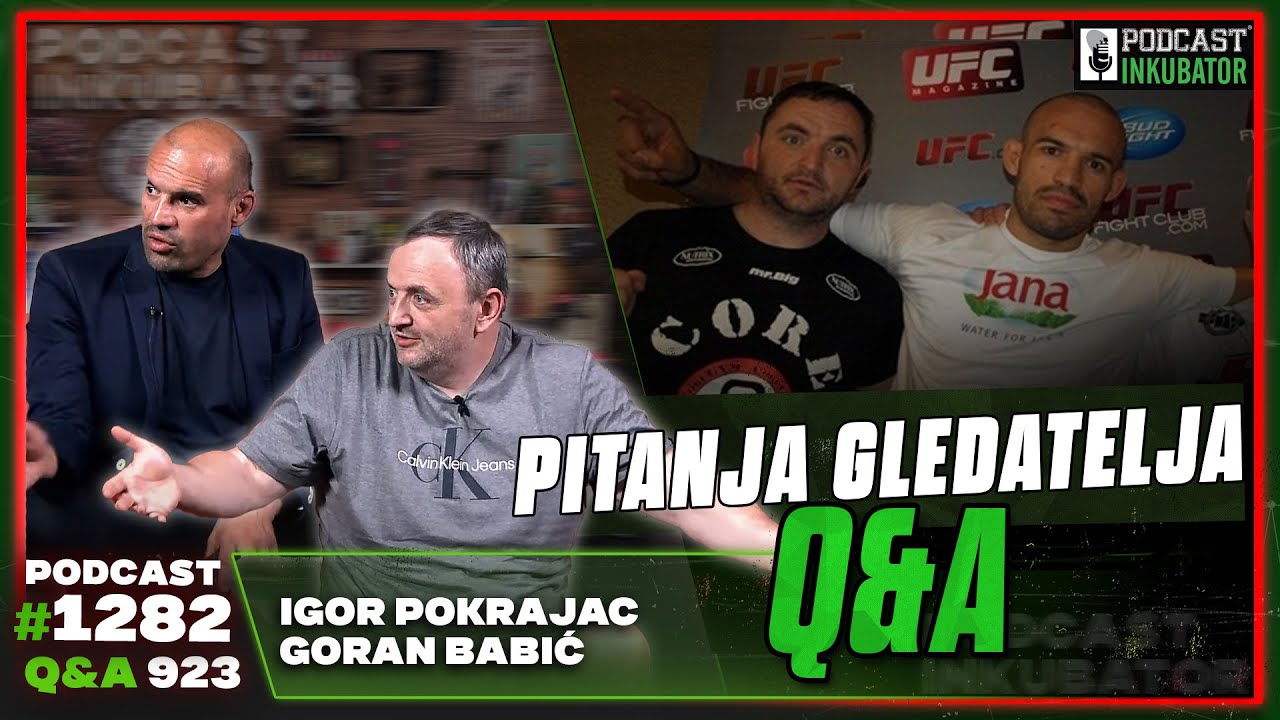 Podcast Inkubator #1282 Q&A 923 - Igor Pokrajac i Goran Babić