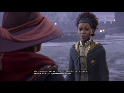 Hogwarts Legacy Summoners Court Match Beating Charlotte