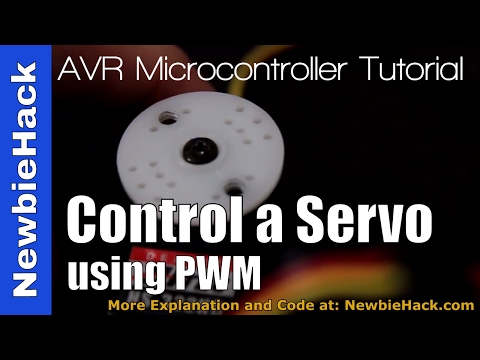 38. Arduino for Production!  AVR - Controlling a Hobby Servo Using the Internal PWM
