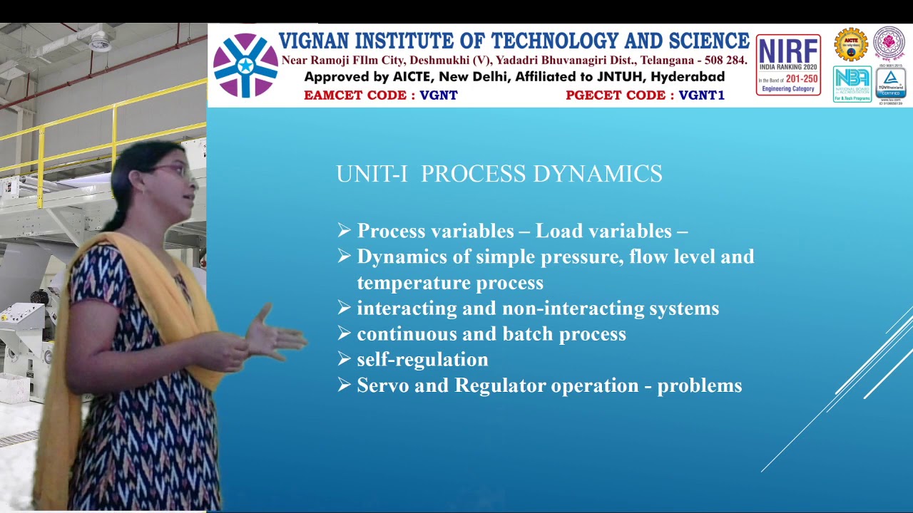 Process Dynamics and Control Lecture-1