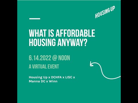 A Seat at the Table: What is Affordable Housing Anyway?