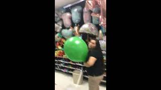 Blowing Up Balloons at Party City!!(See Description...)