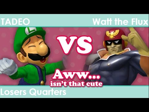AITC 3 - TADEO (Luigi) vs Watt the Flux (C Falcon) Losers Quarters - Melee