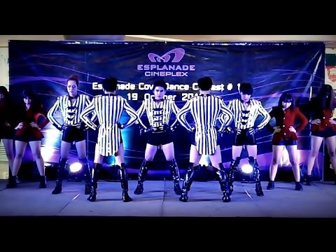 "Fellow School" cover "Intro+BANG!+Flashback" (After School) @ "Esplanade Cover Dance"