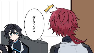 【手描き切り抜き】ホテルでボイメを録ったスローンズ【スローンズ/ローレン・イロアス/アクシア・クローネ/にじさんじ】