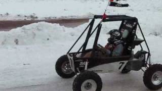 preview picture of video 'Winter Baja at Michigan Tech, February 2009: First Endurance Race Set 2'