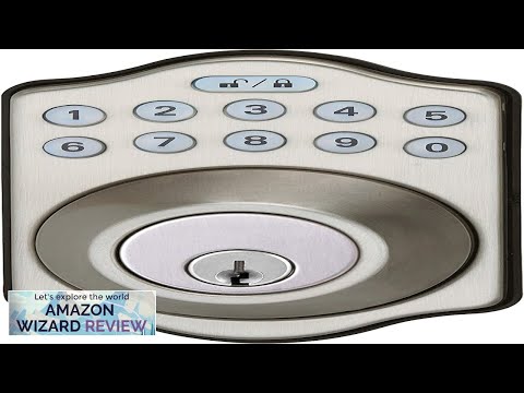 Amazon Basics Electronic Keypad Deadbolt Door Lock with Touch-Control Keyless Entry Keyed Review