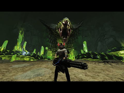 Fallout 76 Solo Snake Raid Boss (Ultracite Terror) Bloodied Heavy Gunner (Gauss Minigun)