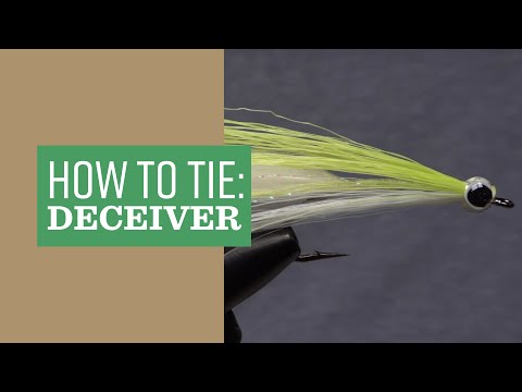 Faux Bucktail Deceiver: A Versatile, Indestructible Saltwater Fly... and Simple to Tie!