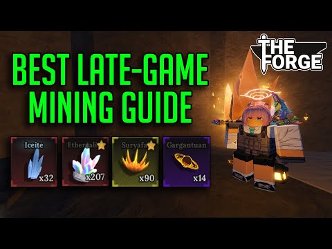 Easily Get Rare Ores With This Mining Guide!! | The Forge Guide
