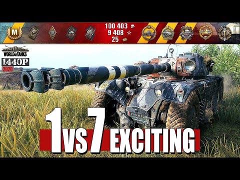 Panhard EBR 105: Exciting 1vs7