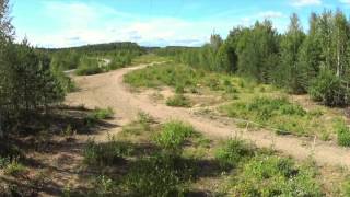 preview picture of video 'Holes 13-24 disc golf park Julkujärvi Ylöjärvi Finland'