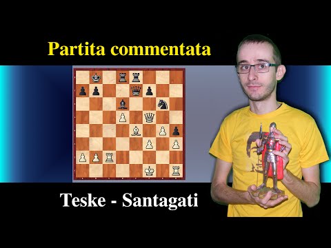 Partita Commentata : Teske vs Santagati - Malta Chess Open 2015