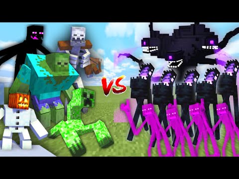 Alpha Wise - MUTANT CREATURES vs EXTREME ARMY in Minecraft Mob Battle