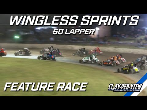 Wingless Sprints | 50 Lapper - Lismore - 11th Jun 2023 | Clay-Per-View