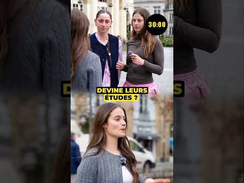 Devine leurs études ! 🤔📚