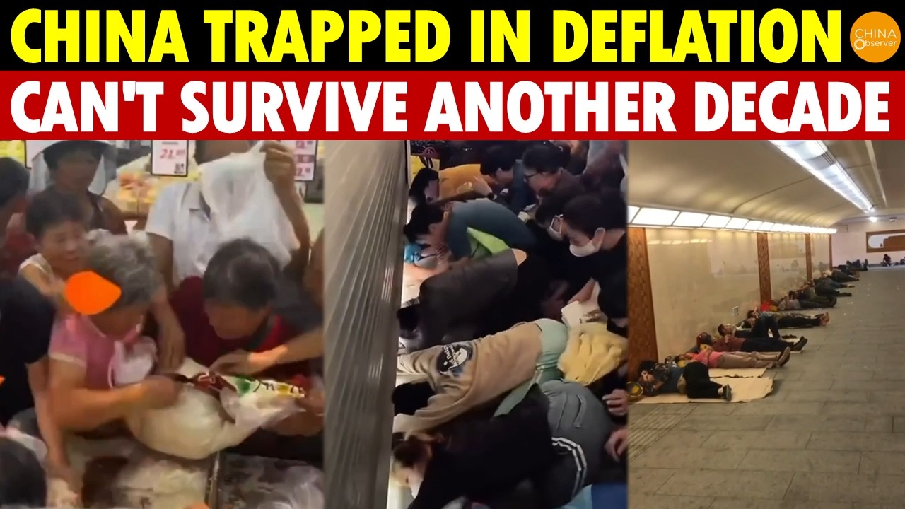 China Trapped In Deflation: May Not Survive The Next Decade, Desperate People Grab Everything