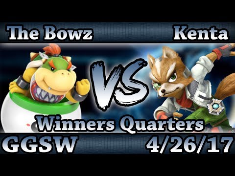 GGSW 30 - The Bowz (Bowser Jr) Vs. SRM|Kenta (Fox) Smash Wii U Winners Quarters - Smash 4