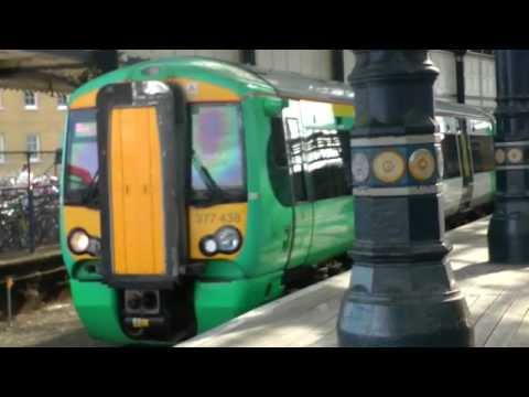 377438 Departs Brighton On Platform 8 For Ore