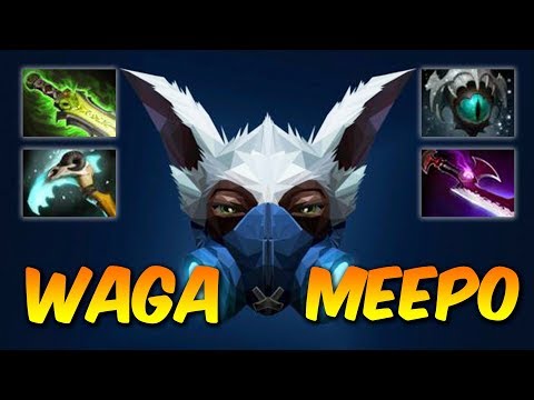 Waga Meepo - OP CARRY! - Dota 2 Pro Gameplay