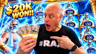 My BIGGEST Zeus Triumphant Hit EVER!! Record-Breaking Jackpot Over $10,000!!