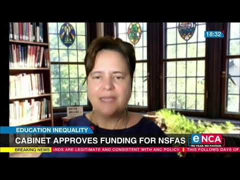 Education Inequality Cabinet approves for NSFAS