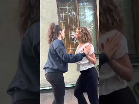 SALSA SOCIAL DANCING (TWO GIRLS)