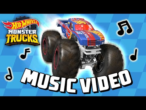 Official MUSIC VIDEO 🎶 | Challenge Accepted 💥 ft. Monster Truck RACE ACE! | Hot Wheels