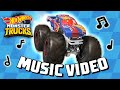 Official MUSIC VIDEO 🎶 | Challenge Accepted 💥 ft. Monster Truck RACE ACE! | Hot Wheels