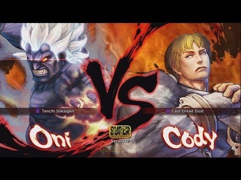 Shinochan (Oni) vs SmashingCube1 (Cody) - AE 2012 Match *1080p*