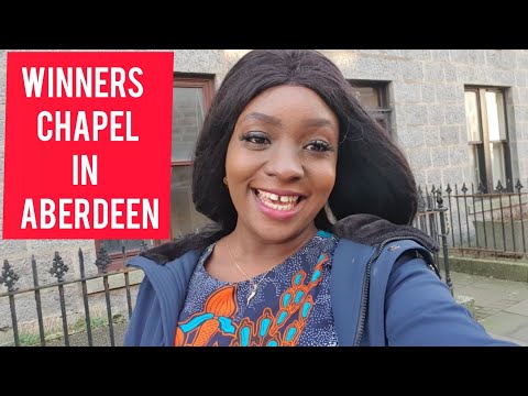 Church Service in Aberdeen (Winners Chapel), Scotland.