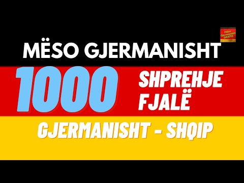 1000 Fjale dhe Shprehje Gjermanisht-Shqip
