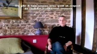 preview picture of video 'Gîte 4 épis les 2 coqs aux 3 Lacs - Creuse en Limousin'