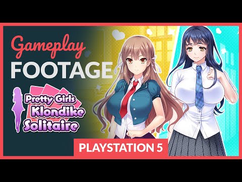 Pretty Girls Klondike Solitaire - Gameplay Footage (PS5)